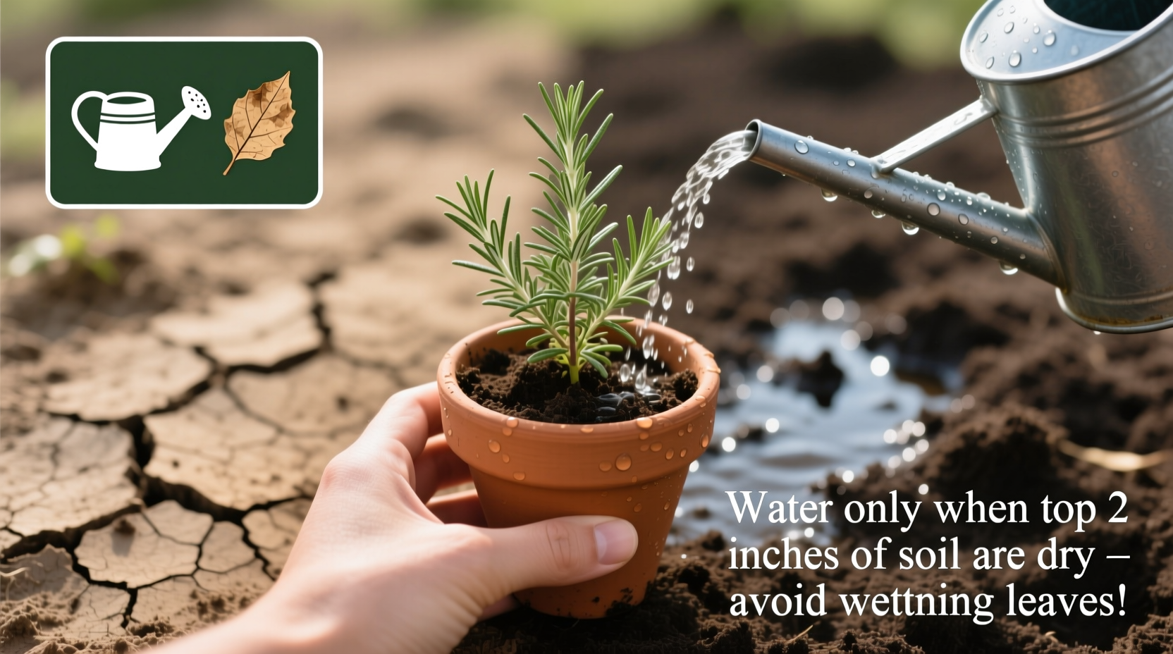 How to Water Rosemary Properly