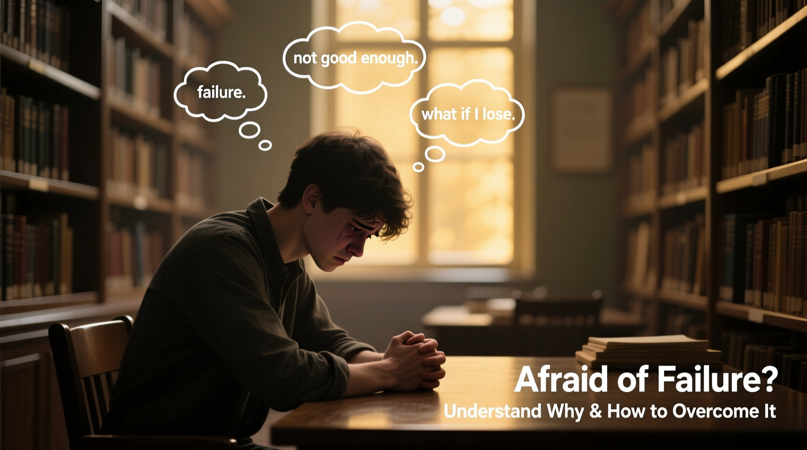 afraid of failure understand why and how to overcome it