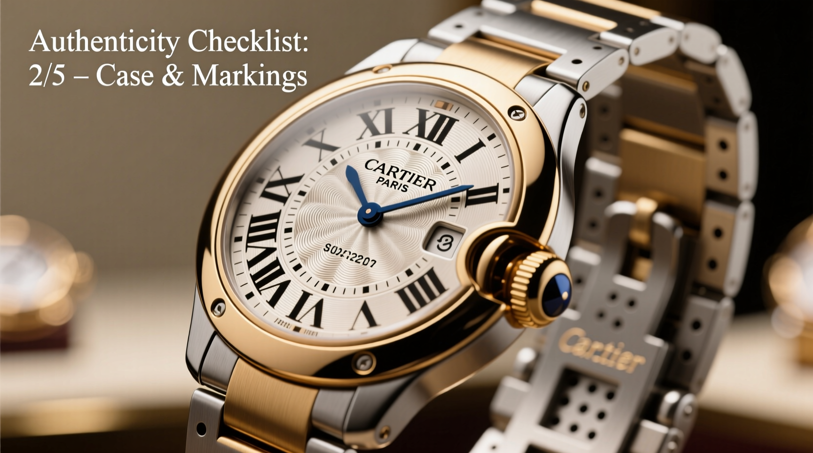 expert tips to confidently identify an authentic cartier watch 2