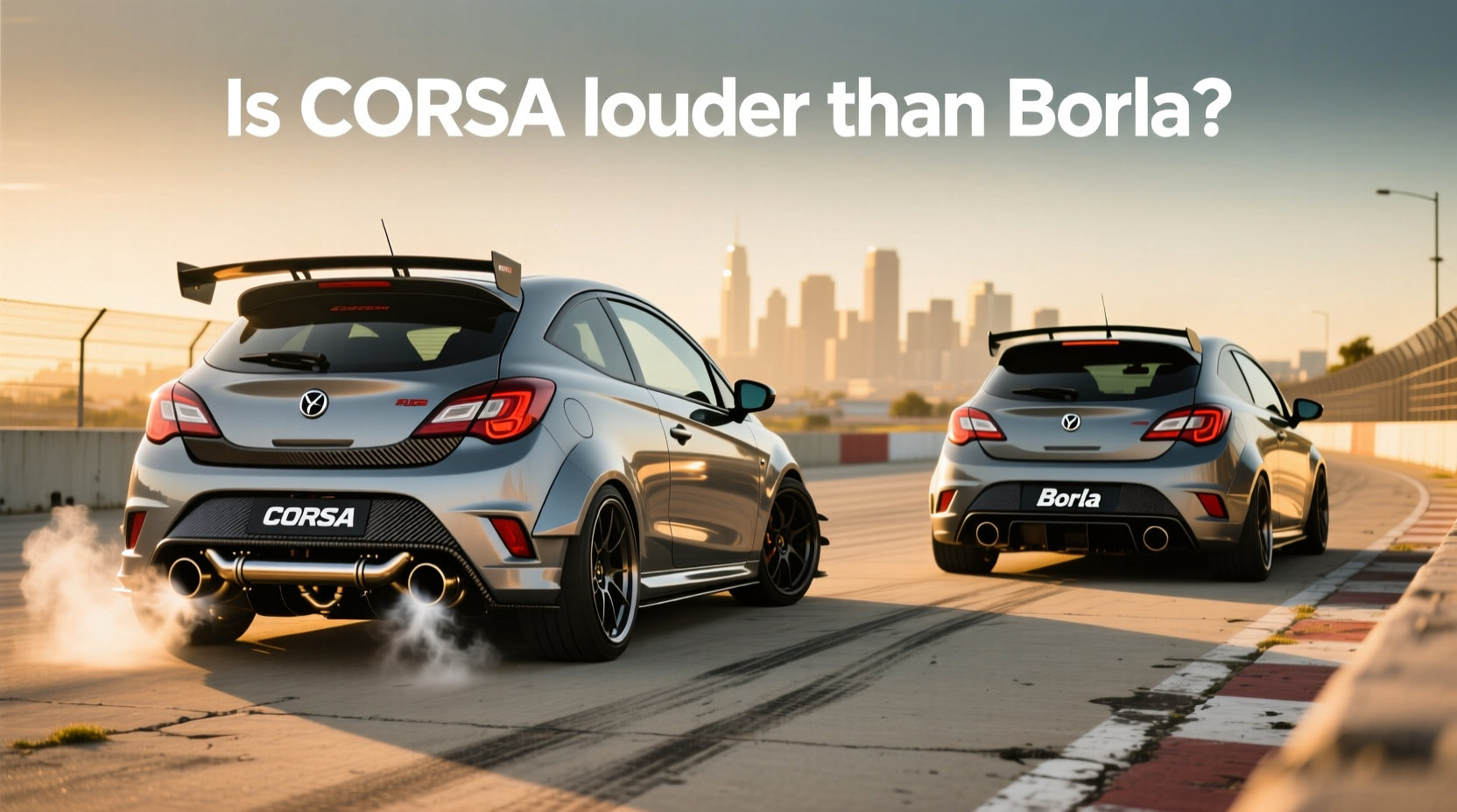 how to choose corsa exhaust,Is CORSA louder than Borla?