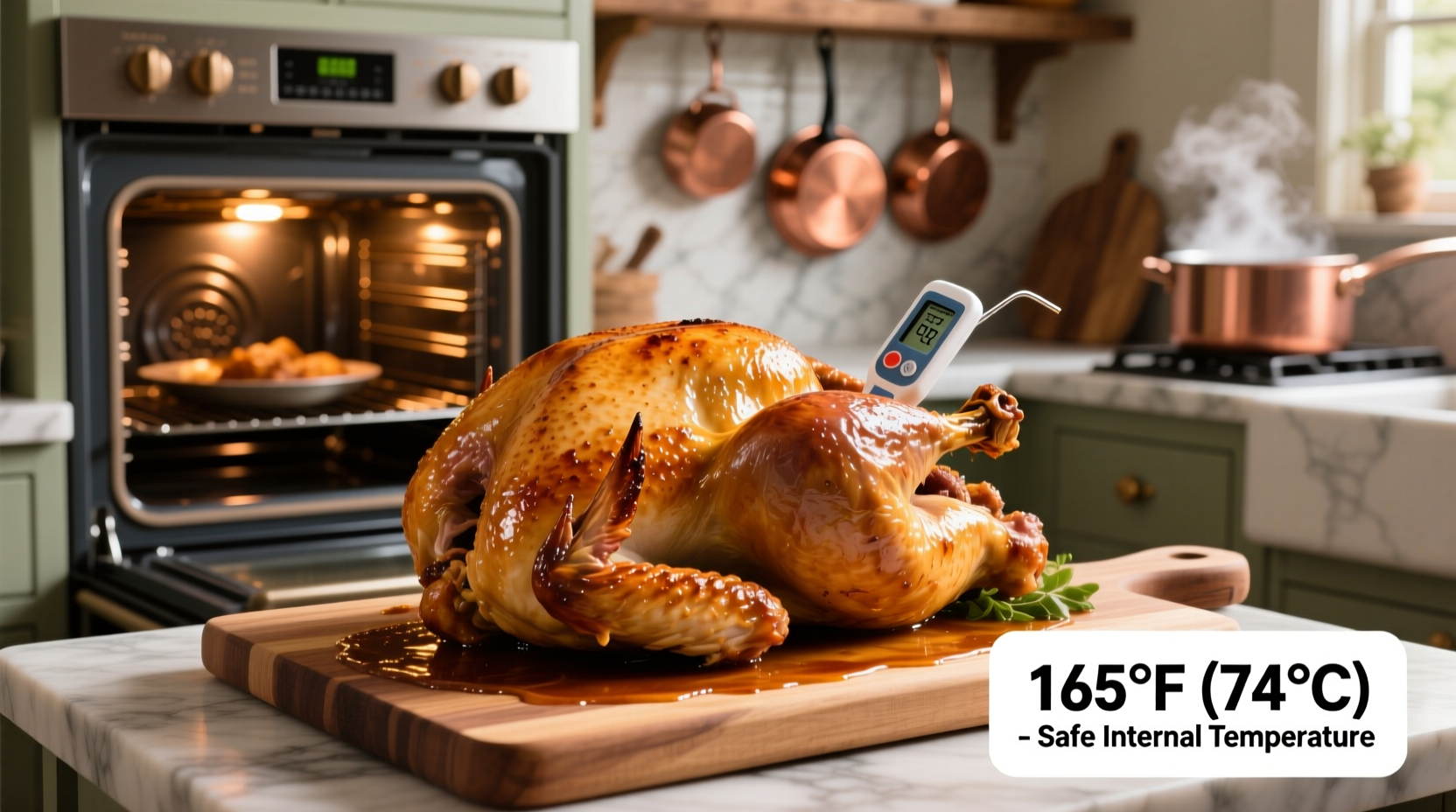 Perfect Turkey Temperature: 165°F for Safety & Flavor