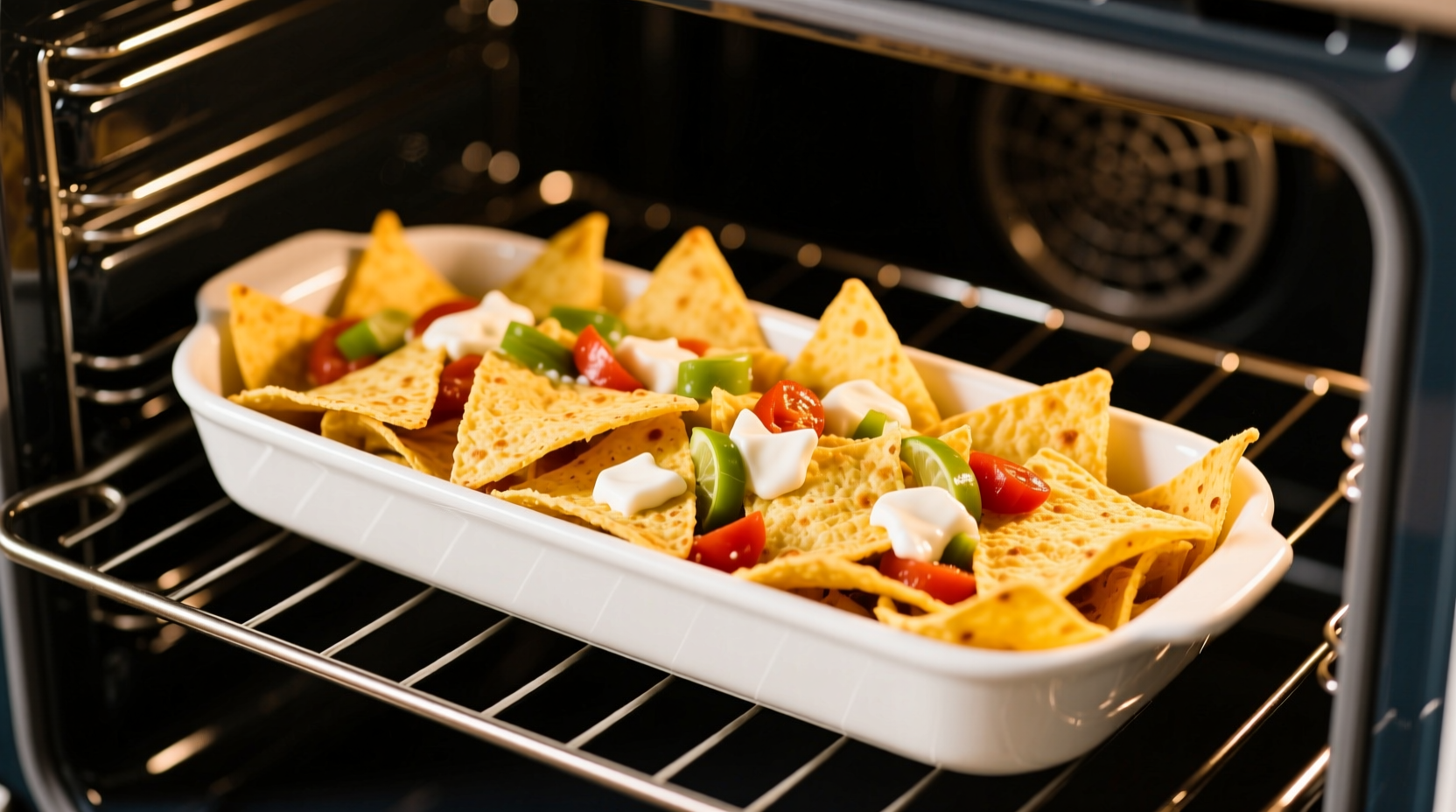 How Long to Cook Nachos in Oven: 10-15 Minutes at 400°F