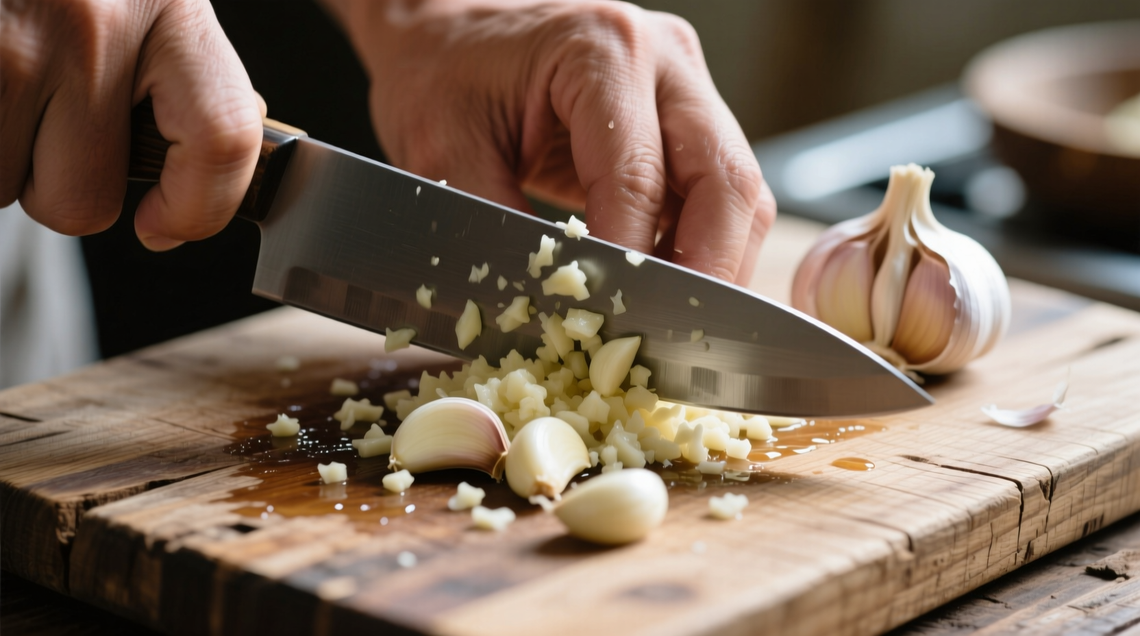 Knoblauch richtig hacken: Schritt-für-Schritt-Anleitung
