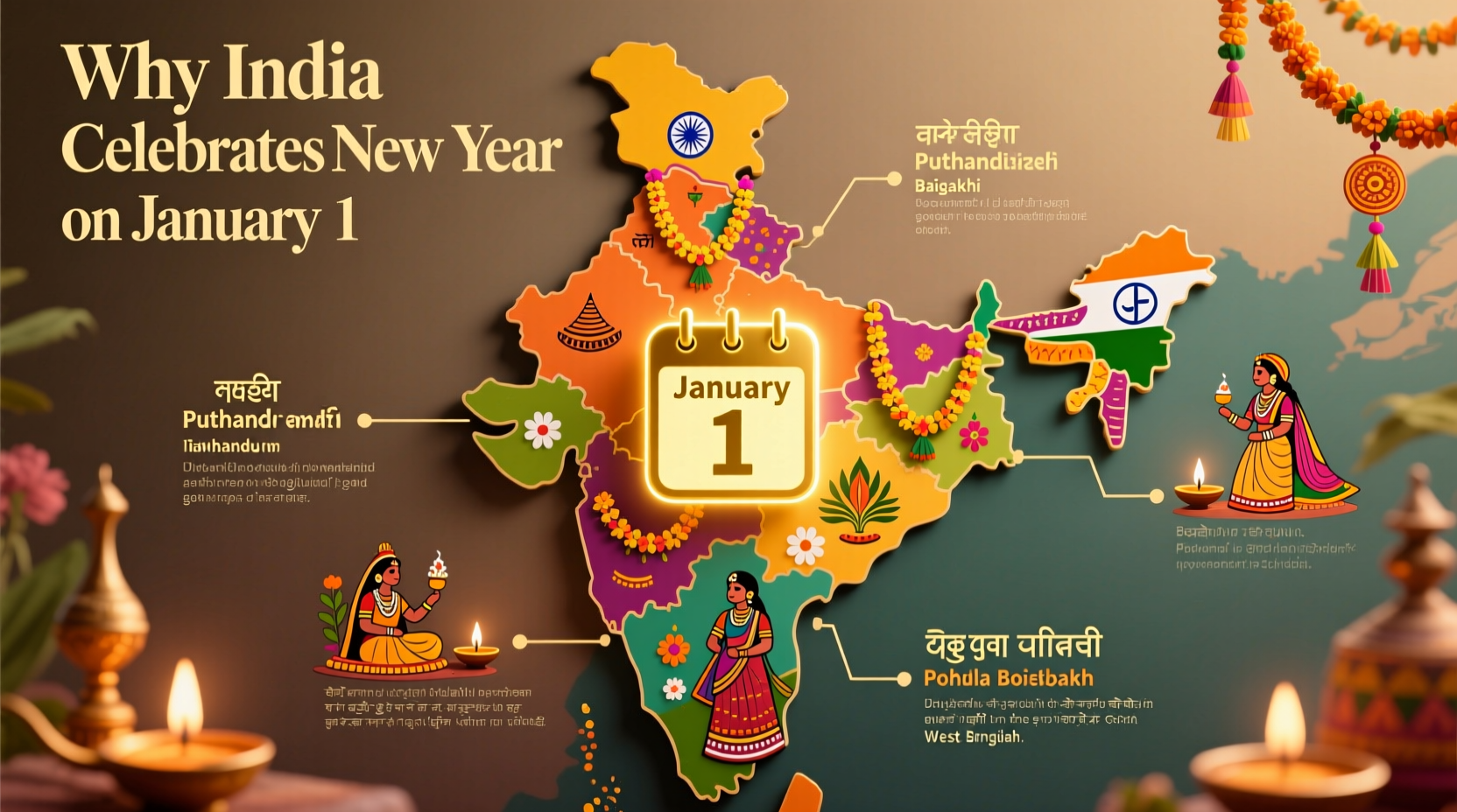 why we celebrate happy new year in india