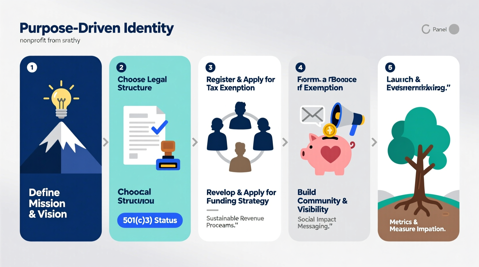 step by step guide to creating a successful nonprofit organization from scratch