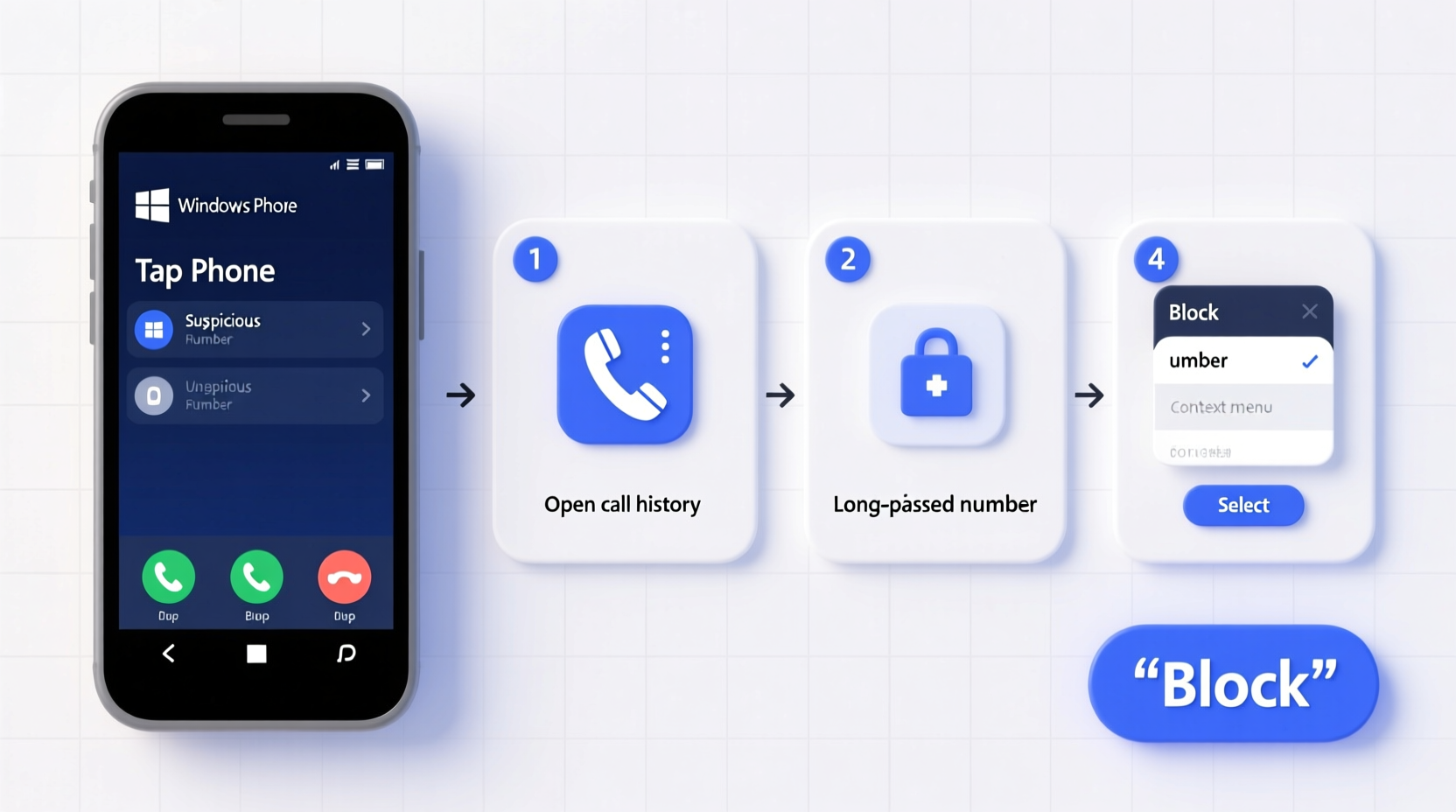 simple steps to block unwanted phone numbers on your windows mobile device