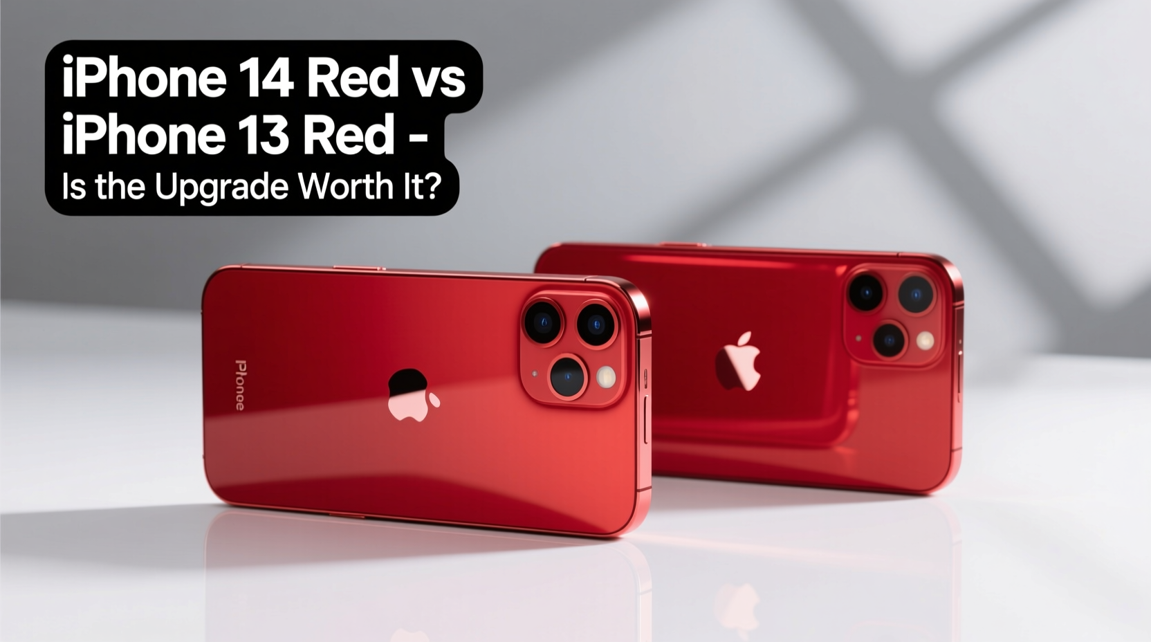 iphone 14 red vs 13 red is the upgrade really worth it