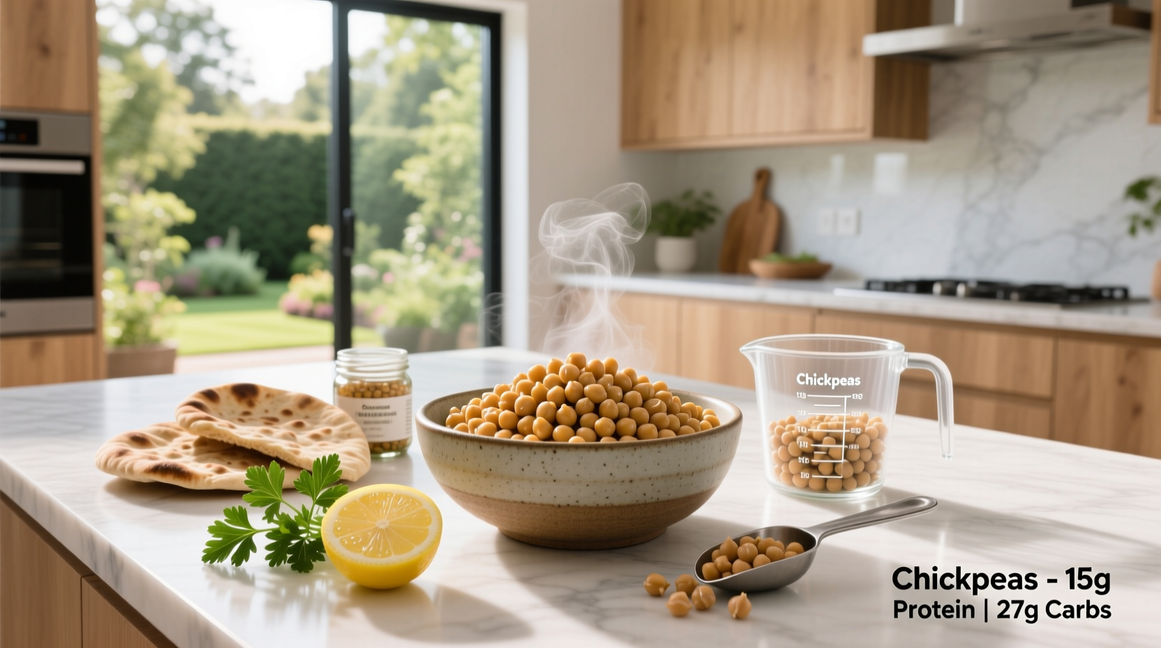 are chickpeas carbs or protein