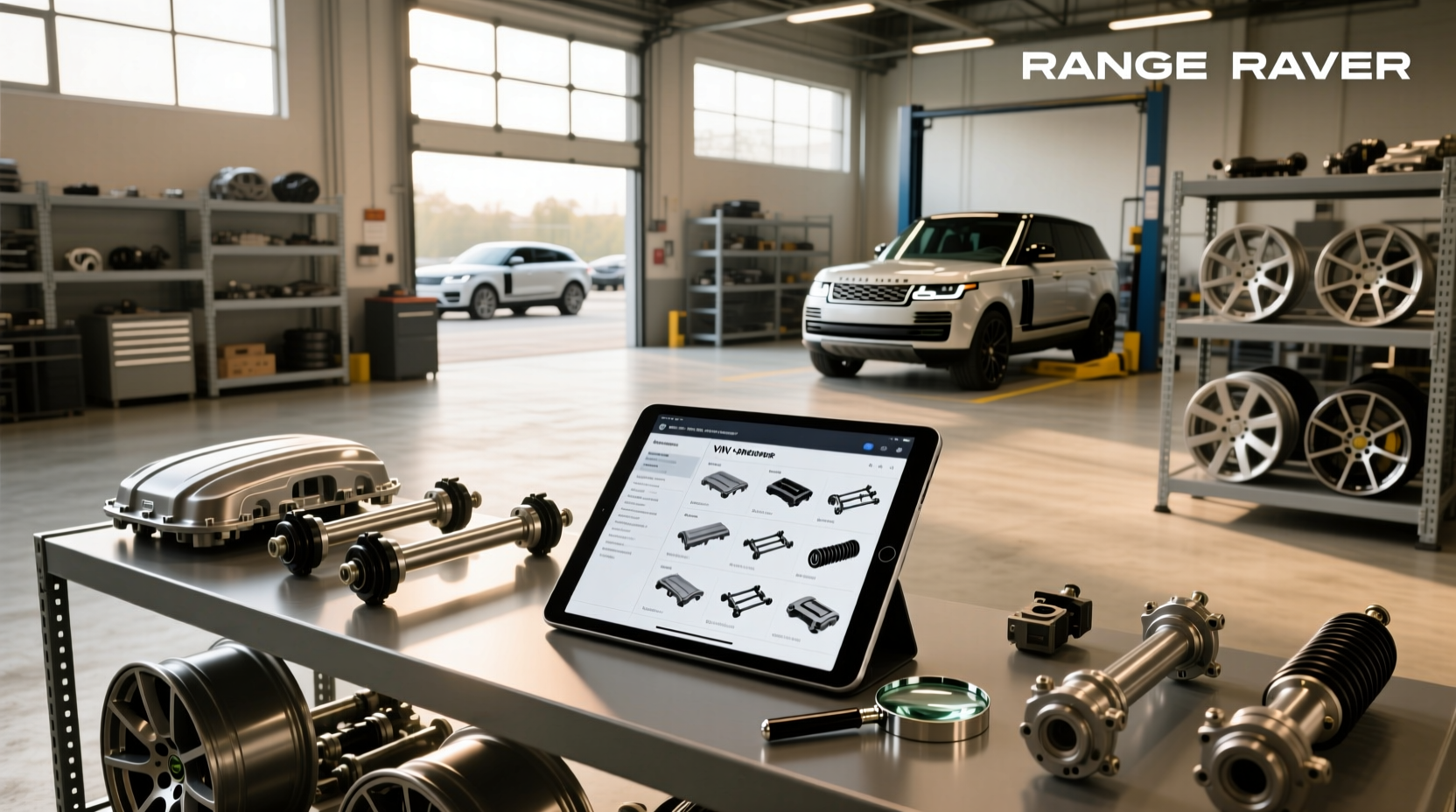 How to Use VIN to Find Genuine Range Rover Parts Online