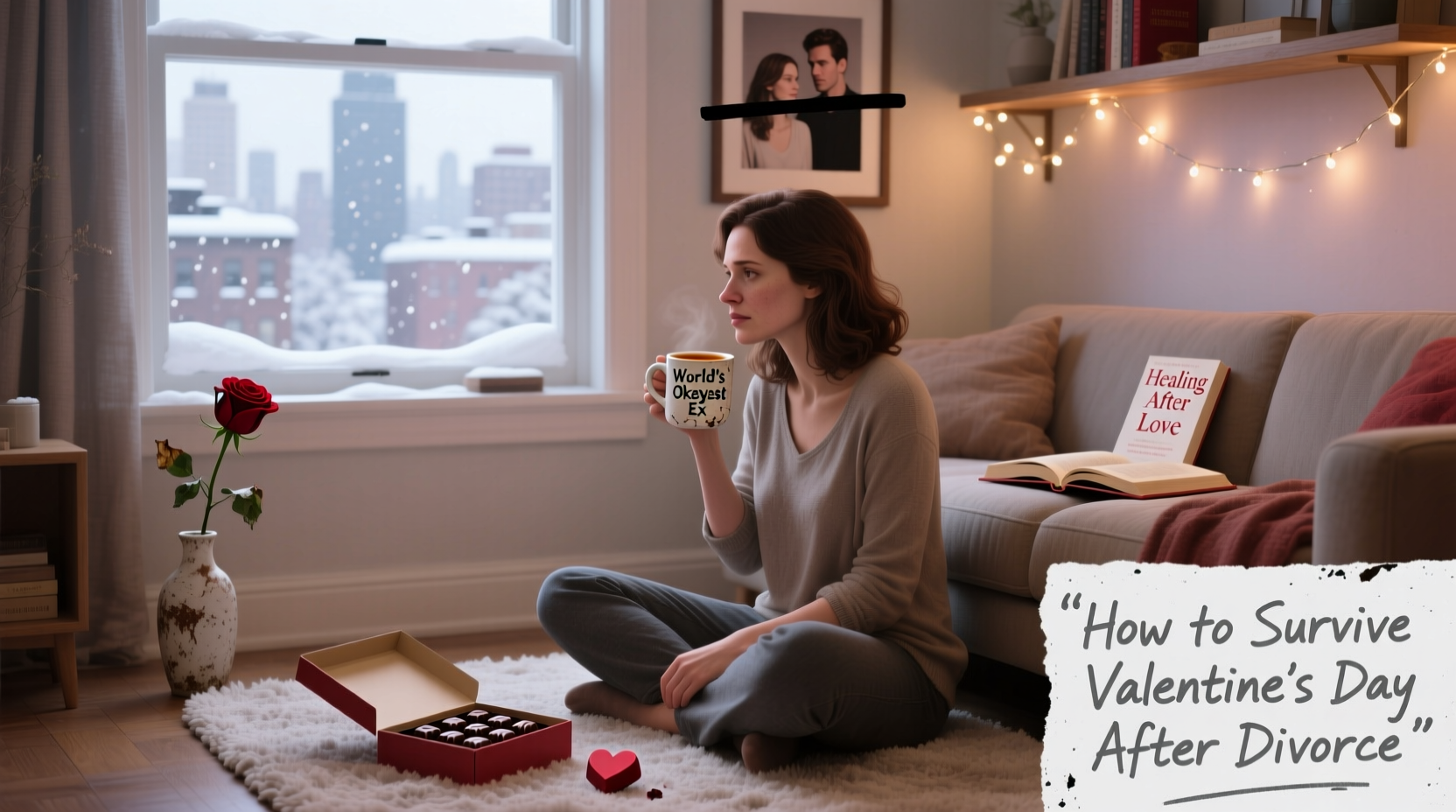 how to survice valentines day after divorce