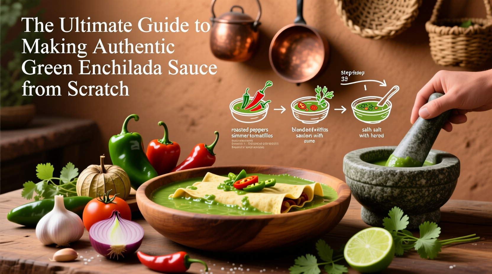 the ultimate guide to making authentic green enchilada sauce from scratch
