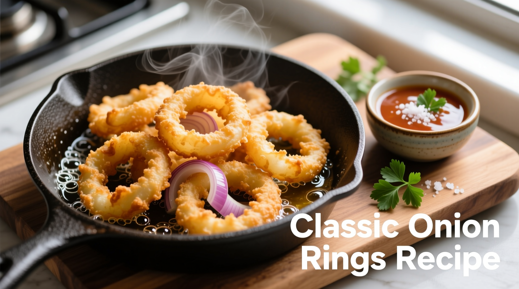 onion rings recipe