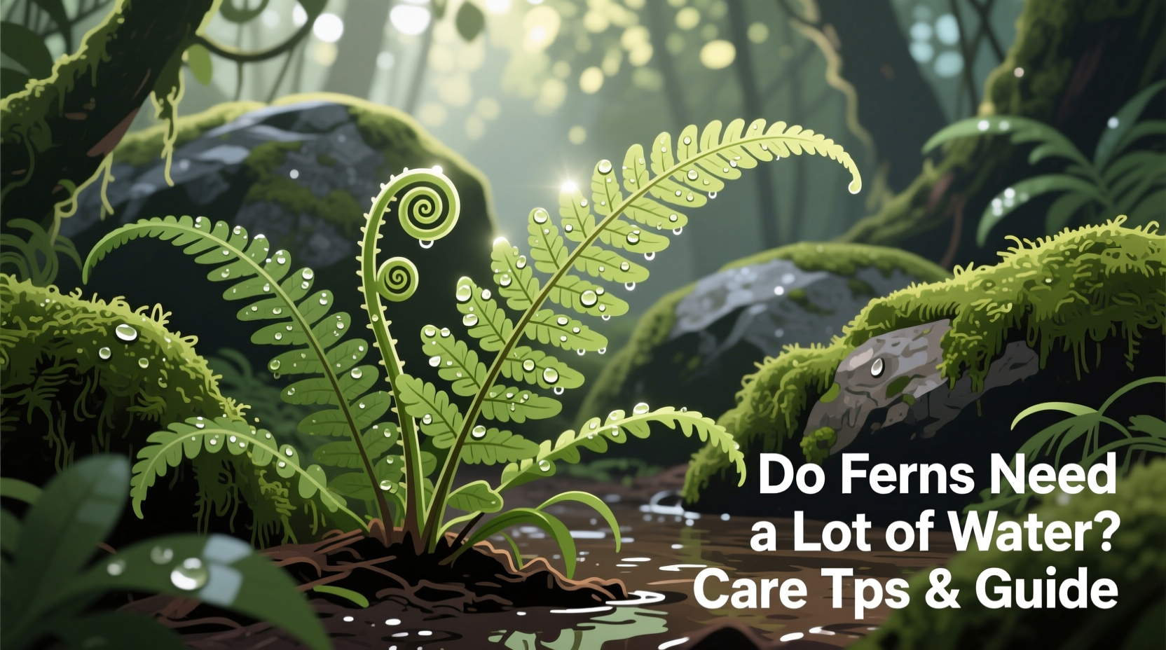 do ferns need a lot of water