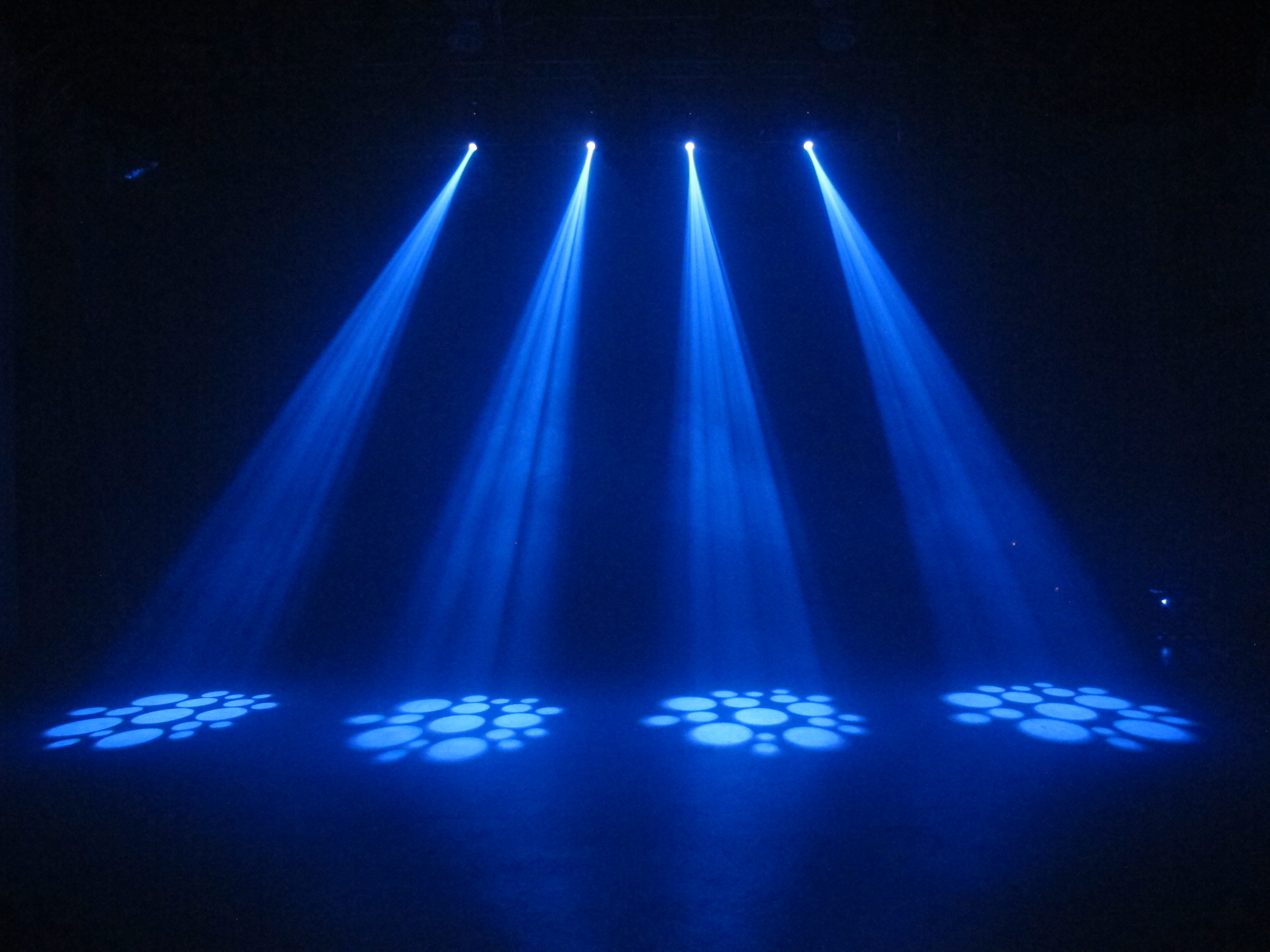 迷你led 30w 射灯与 gobo 7 白光图案改变 led 摇头灯舞台灯