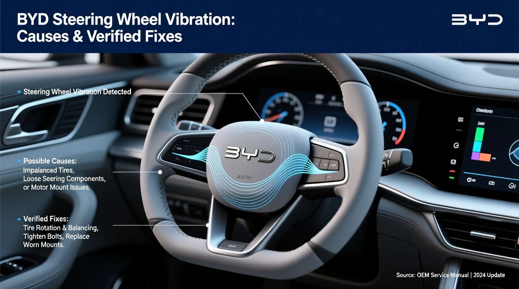 BYD Steering Wheel Vibration: Causes & Verified Fixes