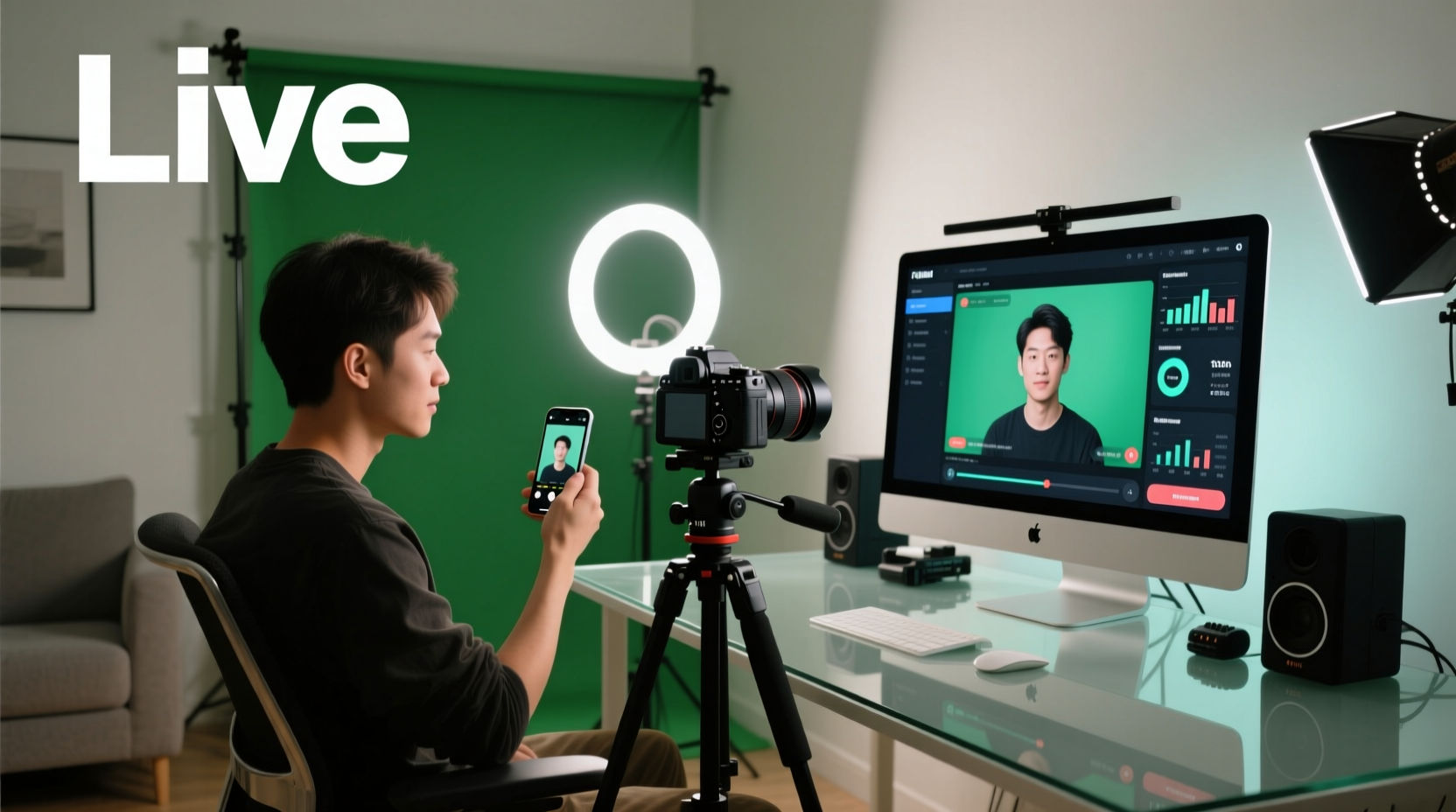 live streaming set up solo