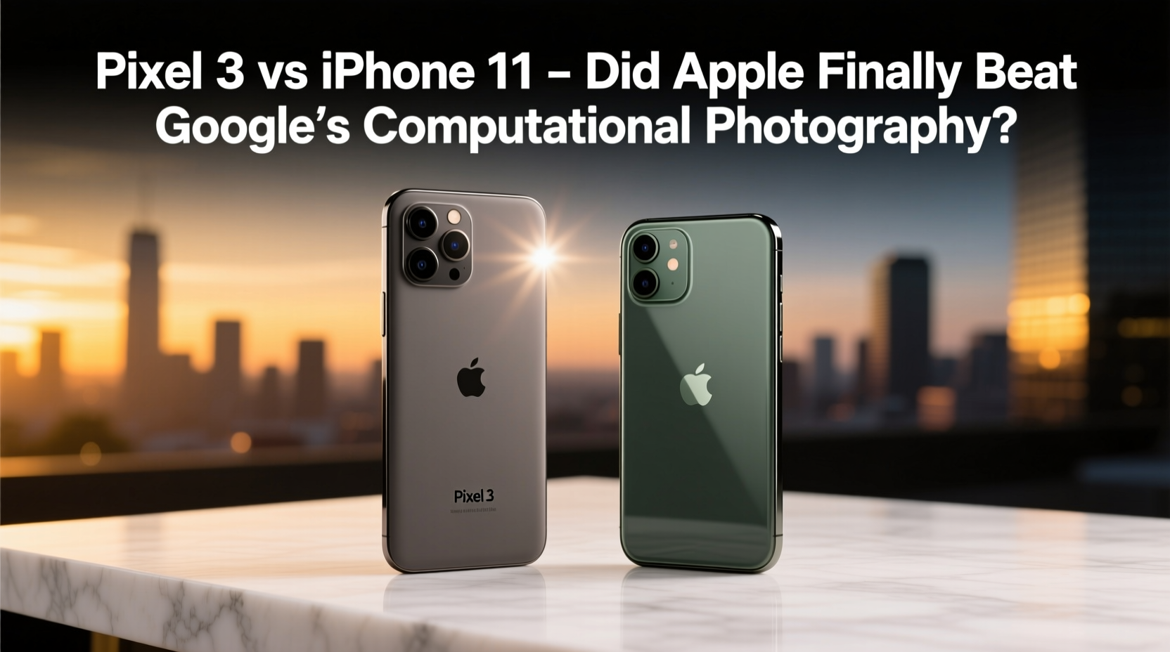 pixel 3 camera vs iphone 11 did apple finally beat googles computational photography