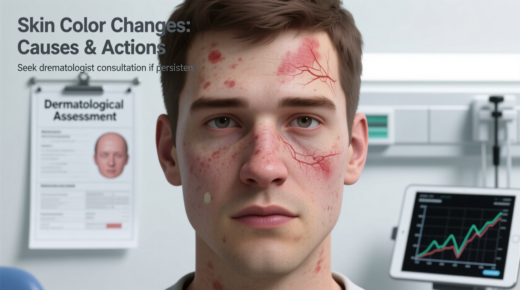 why is my skin changing color causes what to do