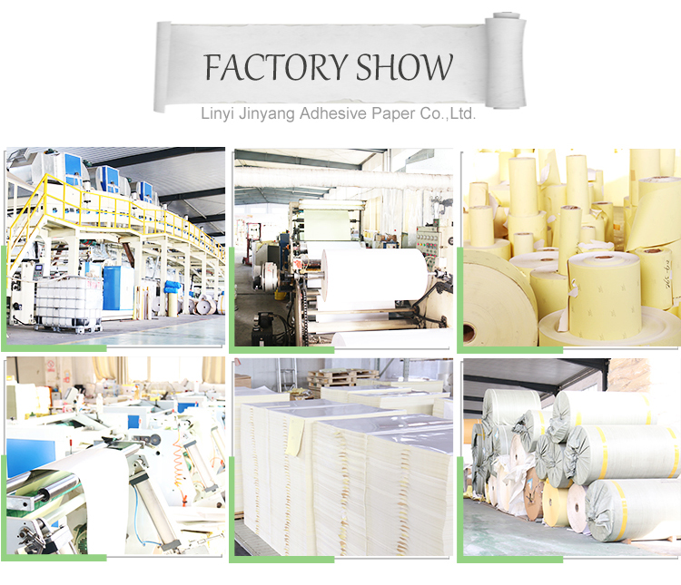 GSF self adhesive sticker paperbe printed label or sticker