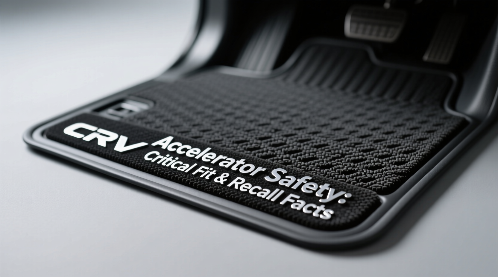 crv floor mat accelerator safety