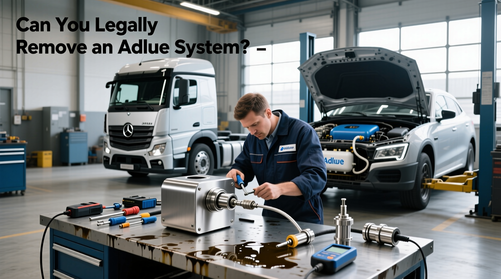 How to Choose AdBlue Remove Tool, Can You Legally Remove an AdBlue System?