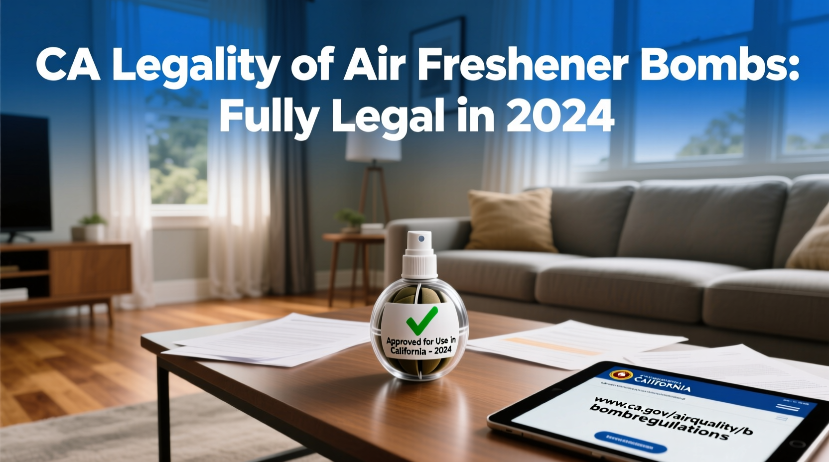 ca legality air freshener bomb