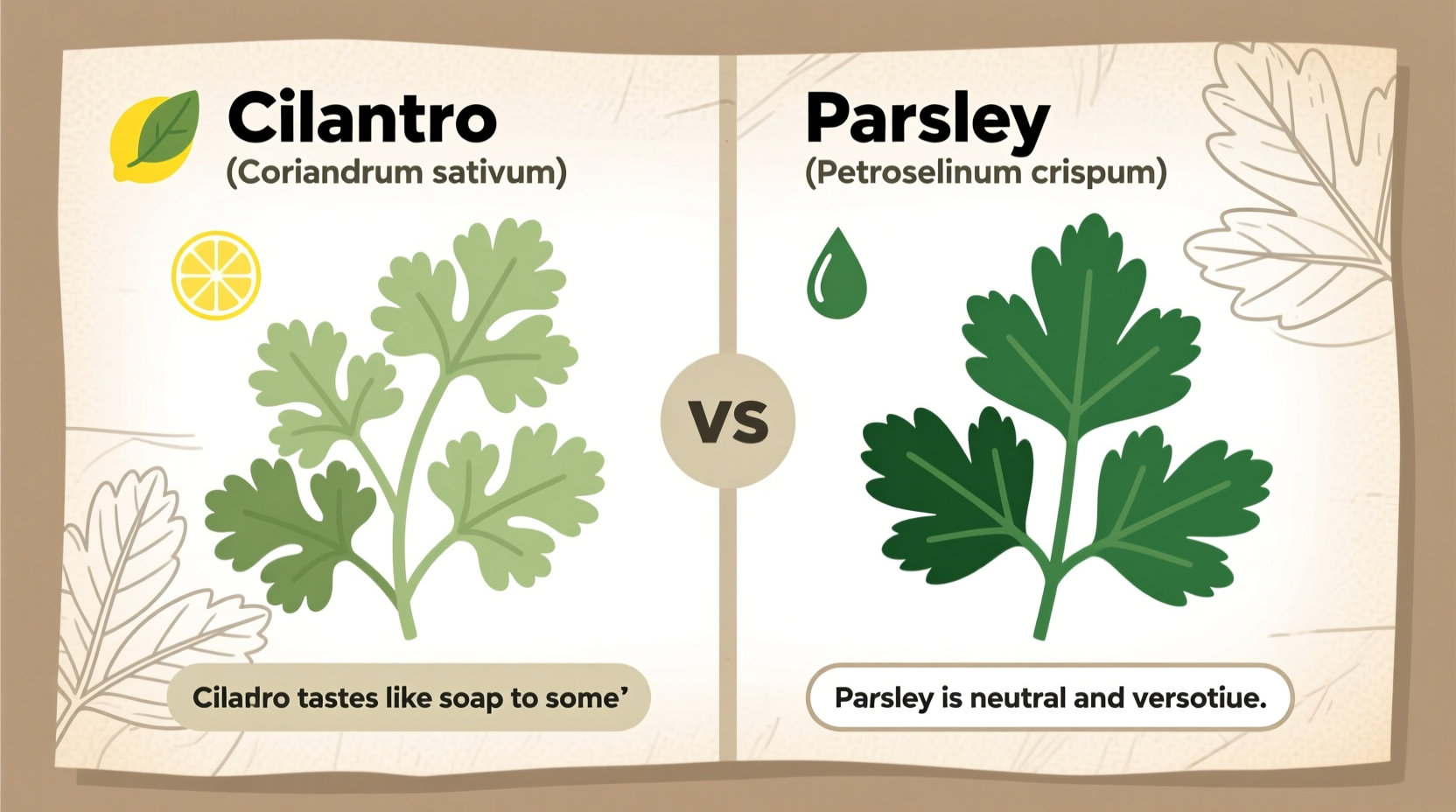 Is Cilantro and Parsley the Same Thing? Key Differences