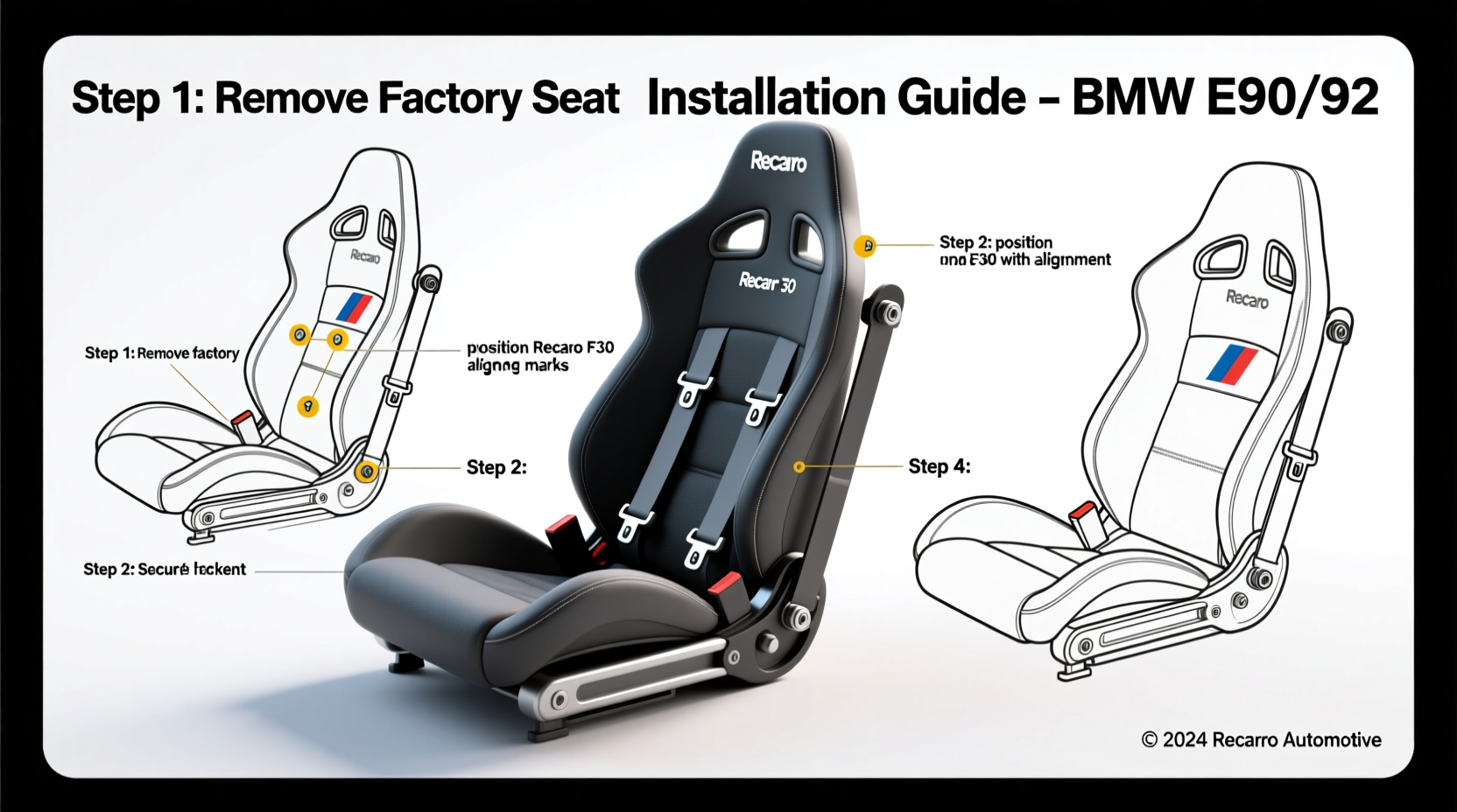 recaro f30 installation guide