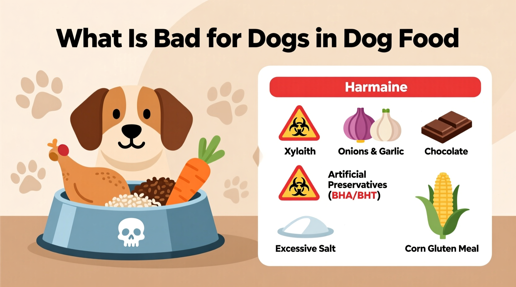 Harmful Ingredients in Dog Food: What Pet Owners Must Avoid