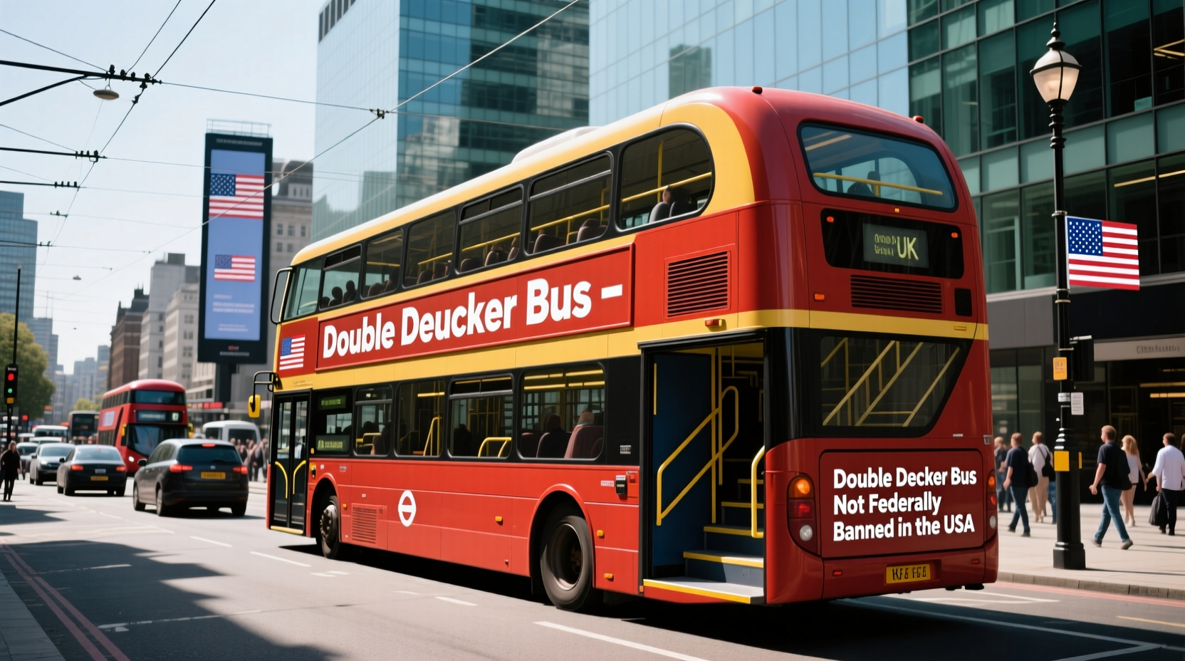double decker bus legality usa