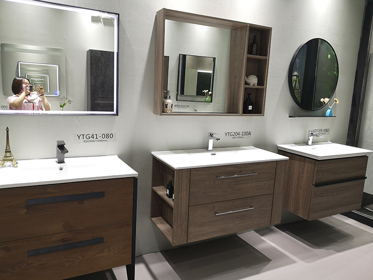 China factory NEW vanity melamine modern wall bathroom cabinet design
