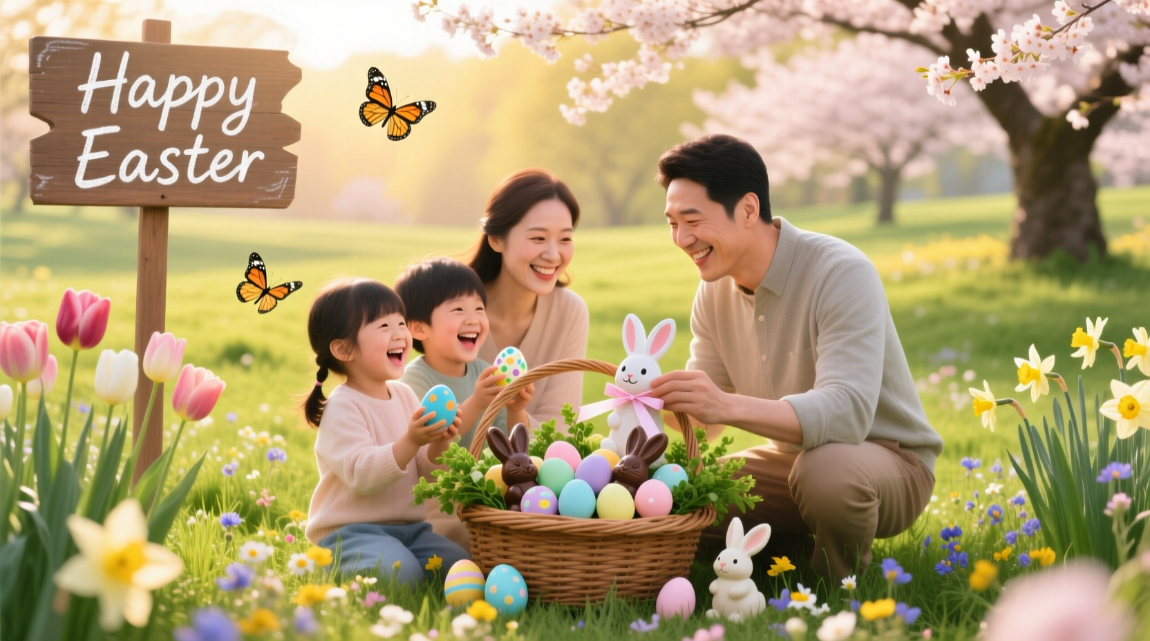 a very happy lush easter