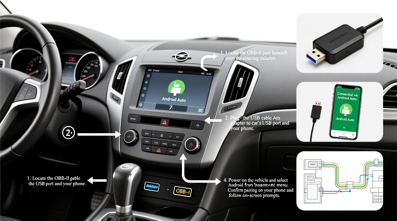 insignia 2010 android auto install