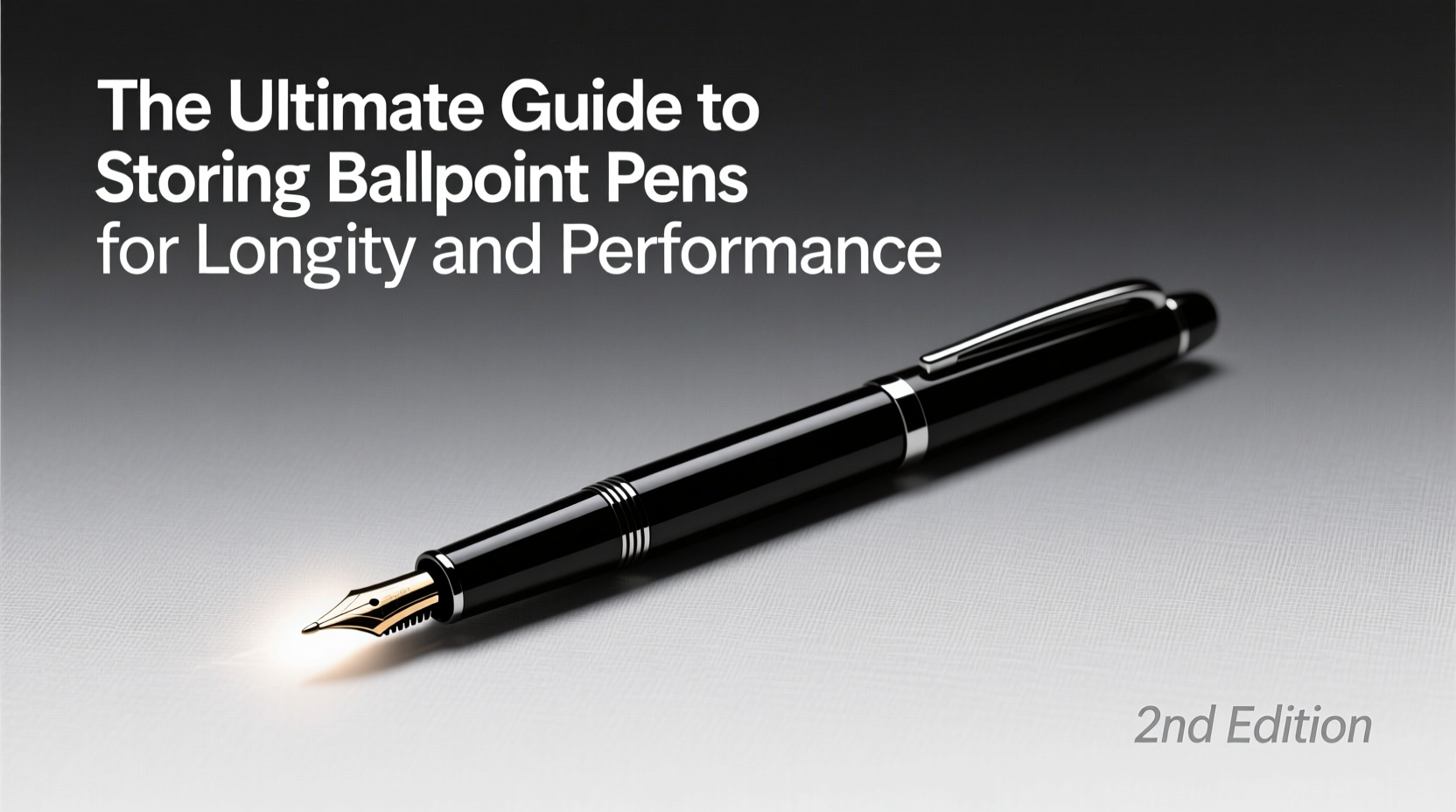 the ultimate guide to storing ballpoint pens for longevity and performance 2