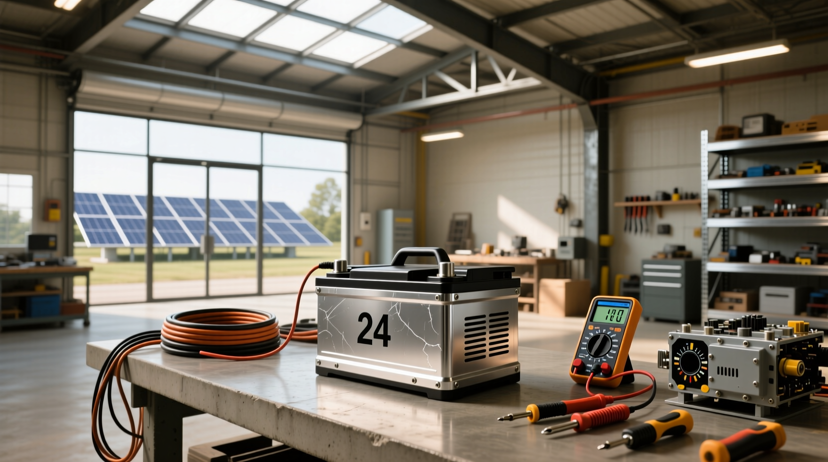 24v battery pack guide uses types