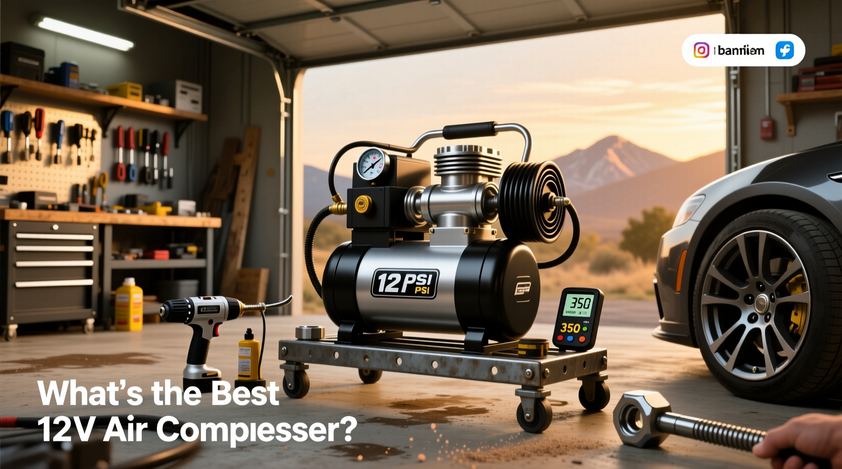 How to Choose 12V Air Compressor of 350 PSI: Buying Guide