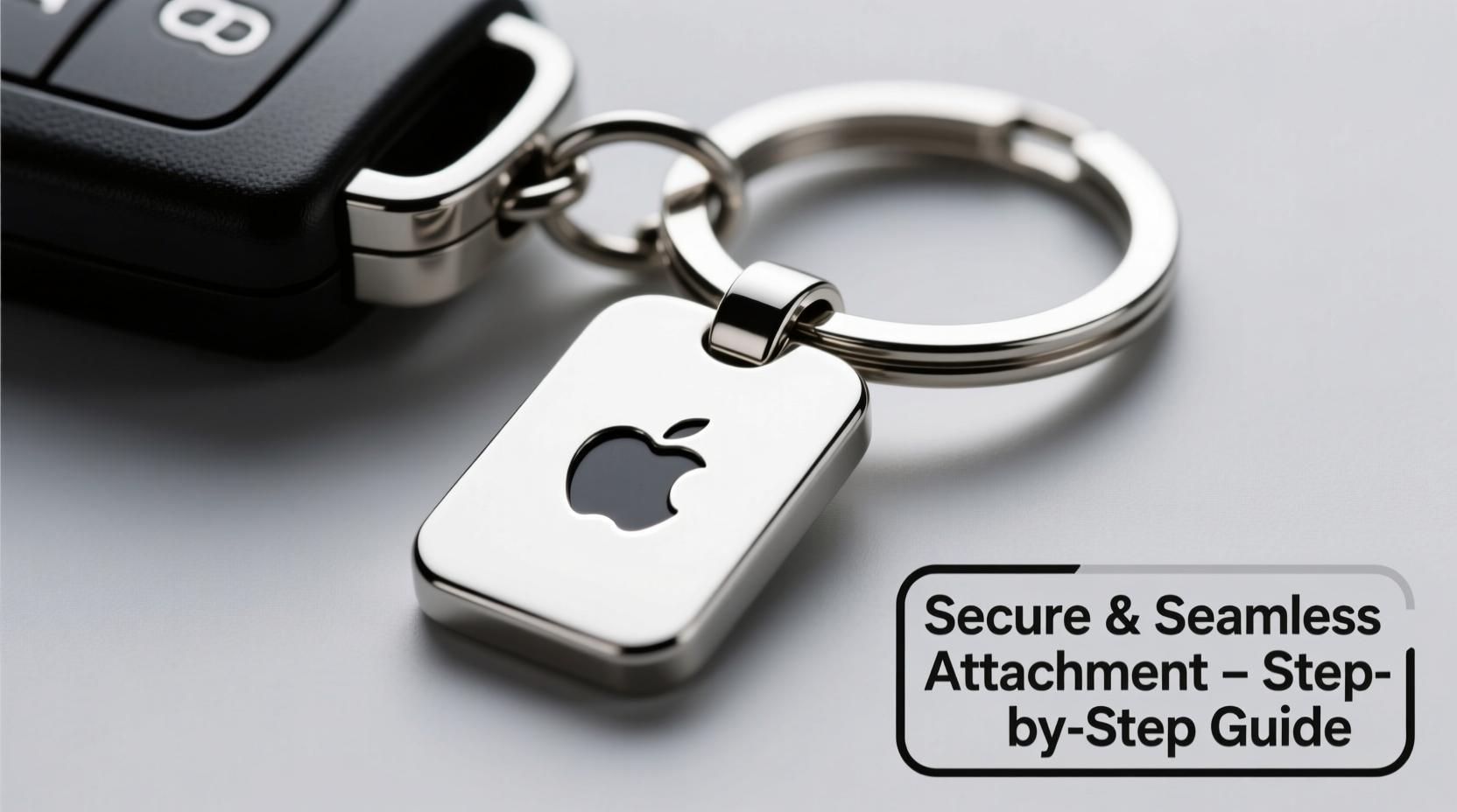 the ultimate guide to attaching an apple keychain pendant securely to your car key