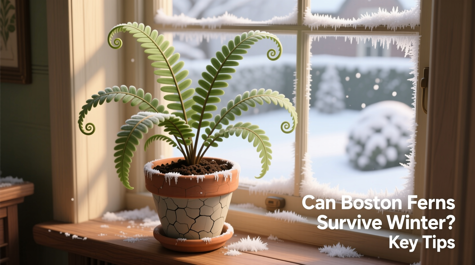 can boston ferns survive winter