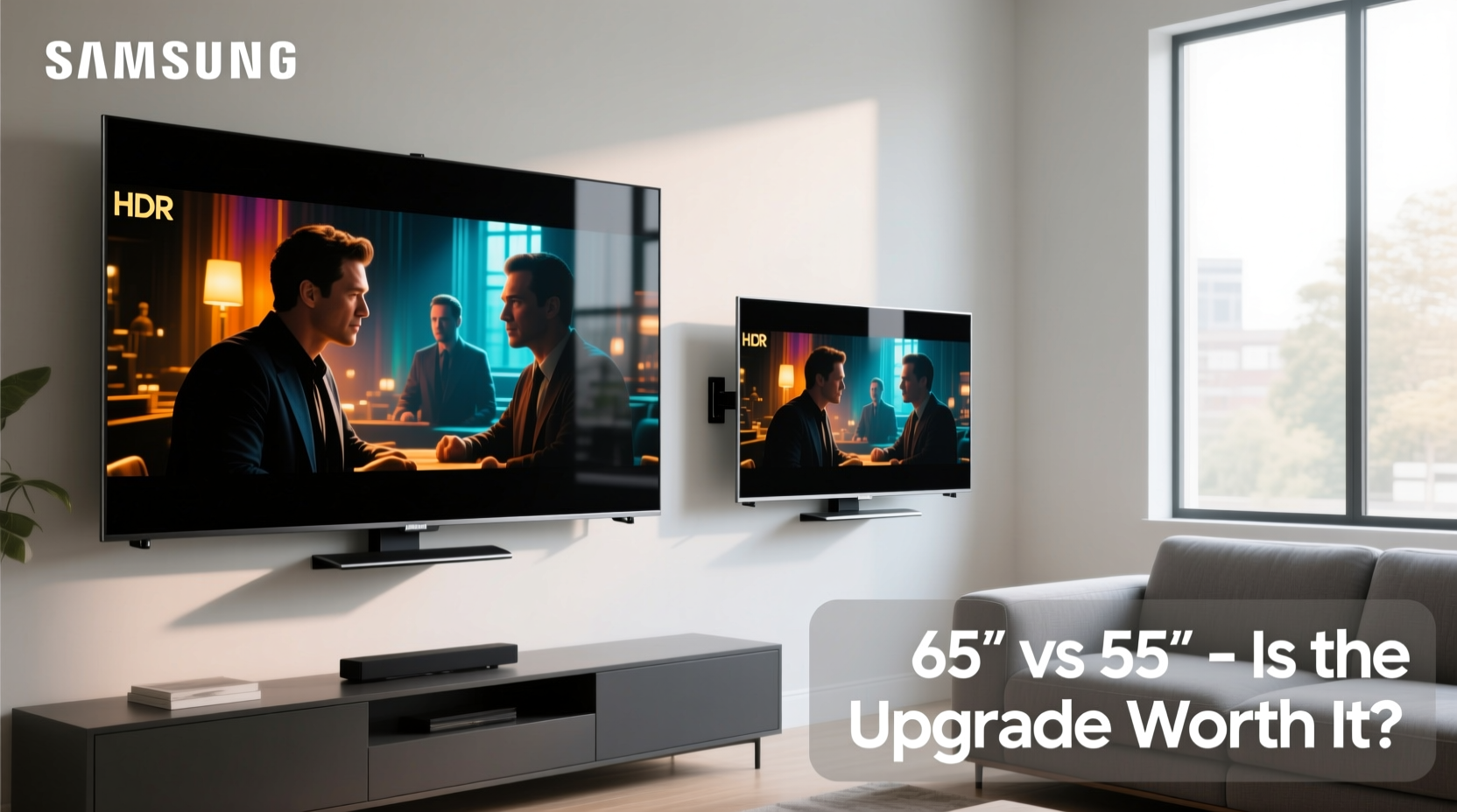is a samsung 65 inch tv really worth it over the 55 inch honest opinions