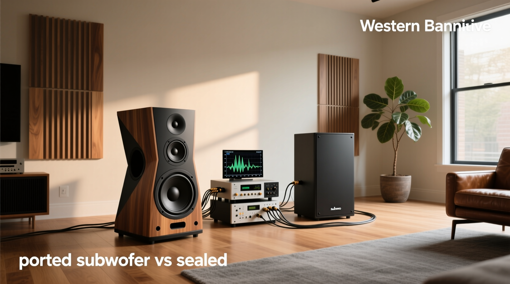 Comparison of sealed vs ported subwoofer enclosures