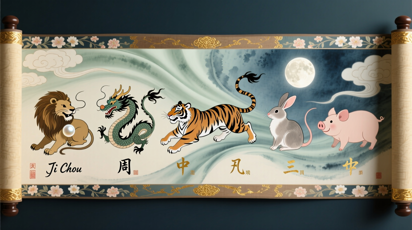 what are all the animals for chinese new year