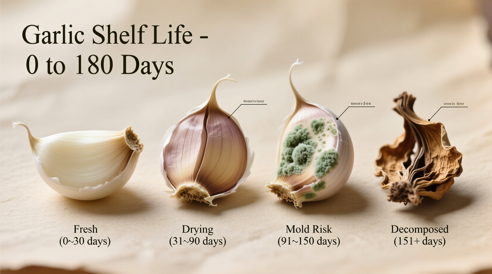 garlic shelf life