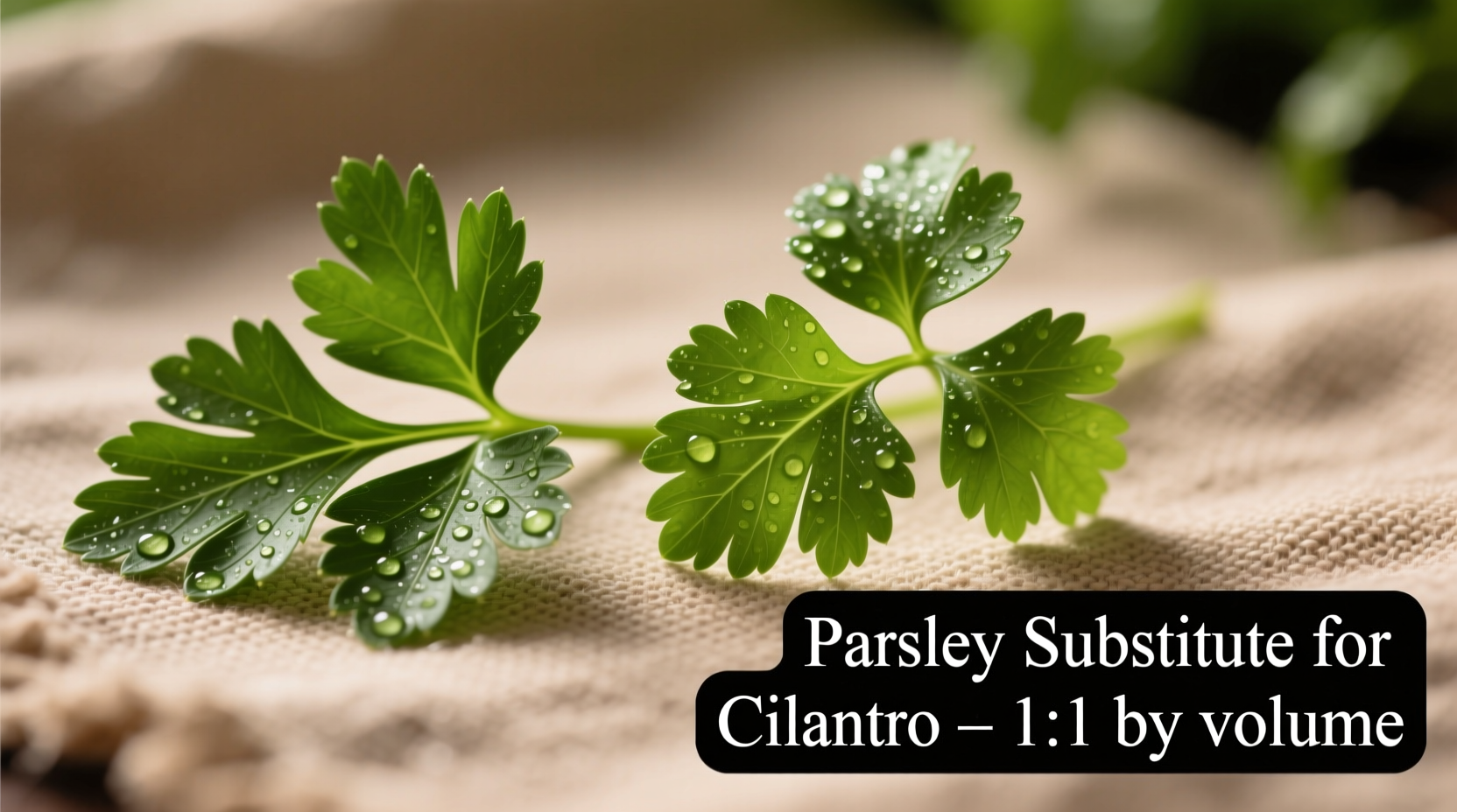 Parsley Substitute for Cilantro: Best Swaps & Pro Tips