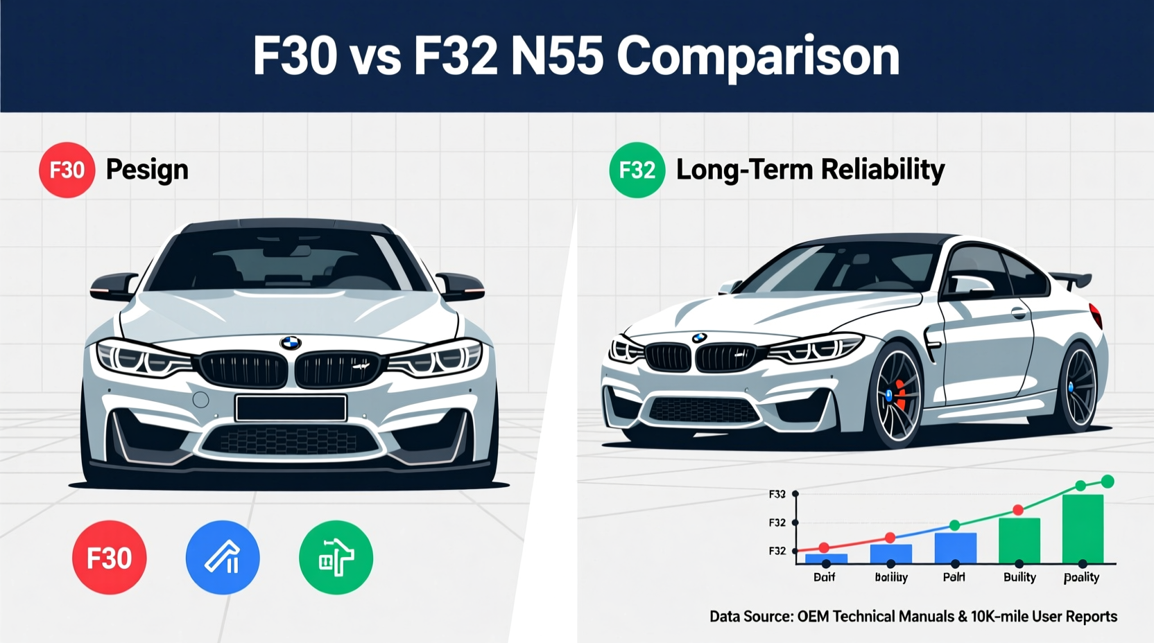 f30 vs f32 n55 comparison