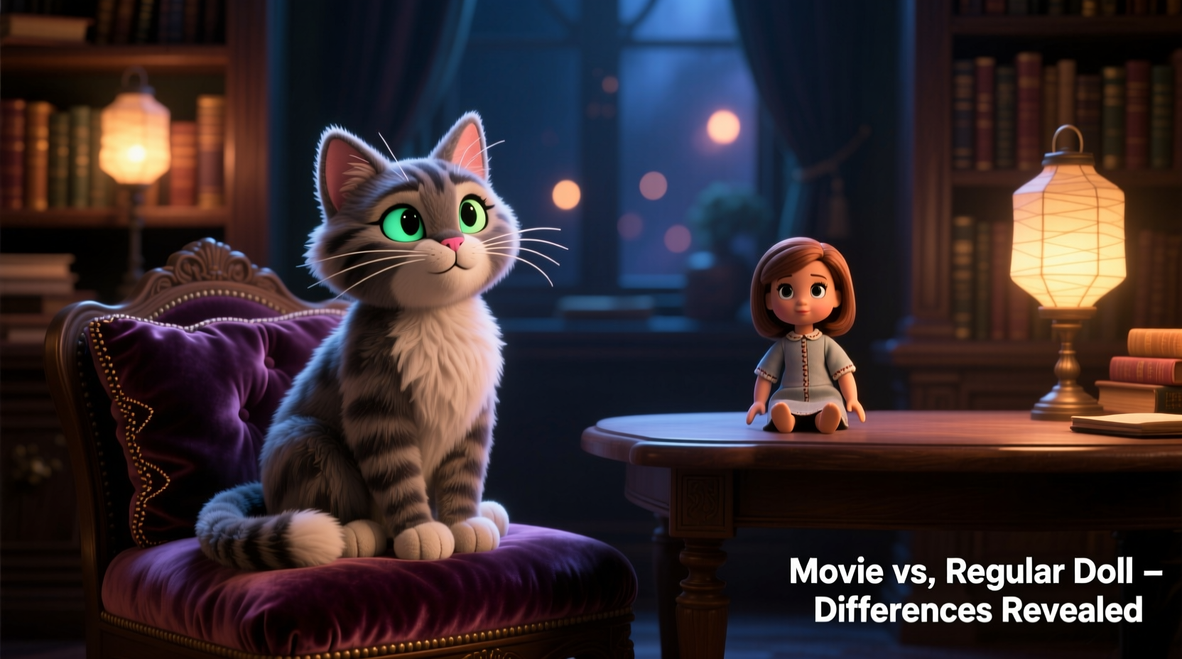 marie cat plush is there a difference between the movie version and regular dolls