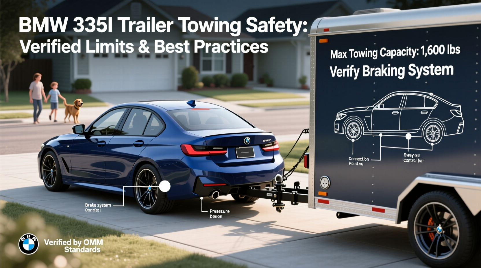 335i trailer towing safety