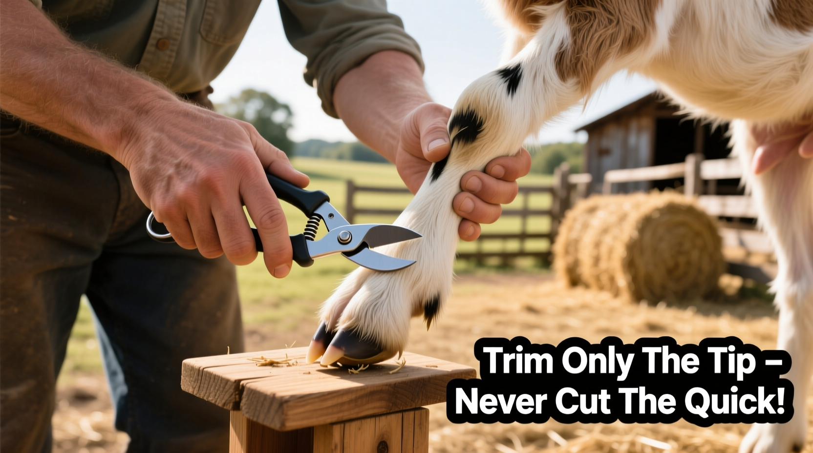 essential guide to trimming goat hooves safely and effectively at home