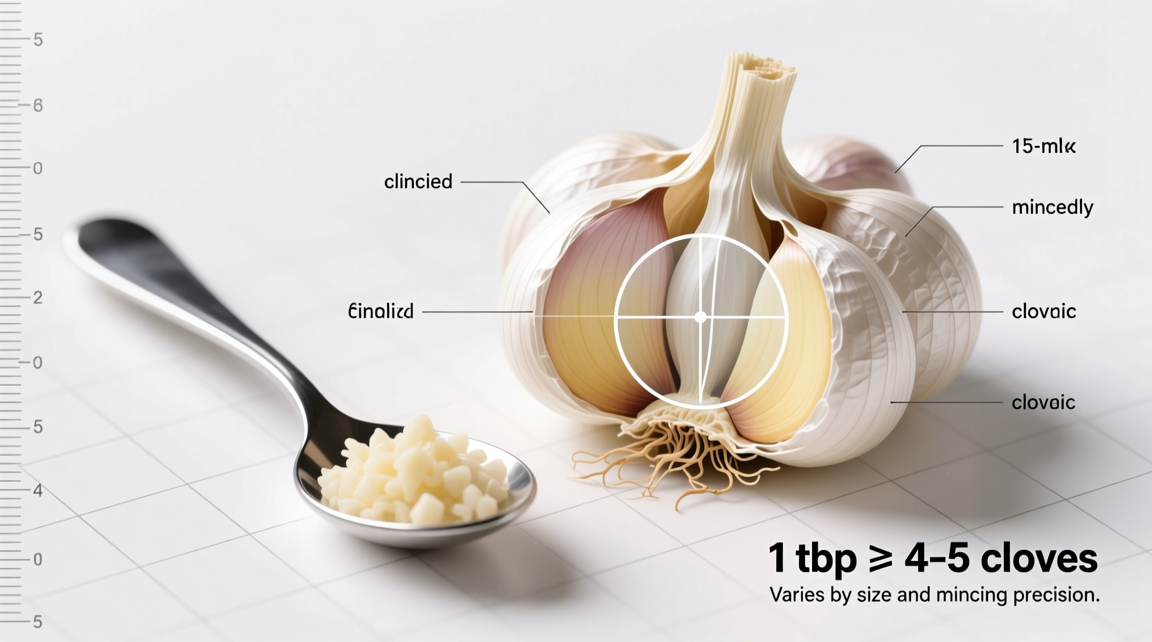 how many cloves of garlic is a tablespoon