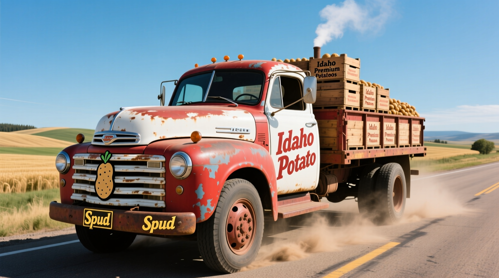 idaho potato truck
