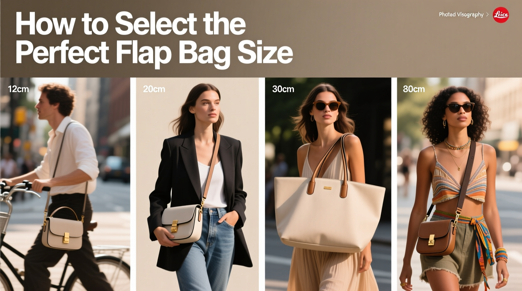 how to select the perfect flap bag size practical tips for every occasion and style